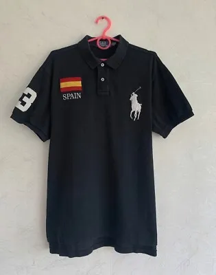 Vintage Polo Ralph Lauren Spain Rugby Polo Men's Shirt Size L • $50