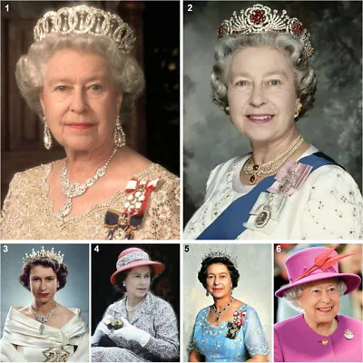 $12.08 • Buy Queen Elizabeth II Full Drill 5D Round Diamond Painting DIY Cross Stitch Kit Art