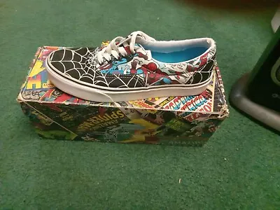  Vans Marvel Spiderman/Black Never Have Been Worn Awesome Shoe Will Neg Price • $100