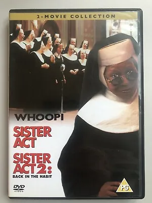 £6.95 • Buy Sister Act & Sister Act 2 - Back In The Habit 2 DVD Movies Buy It Now £6.95