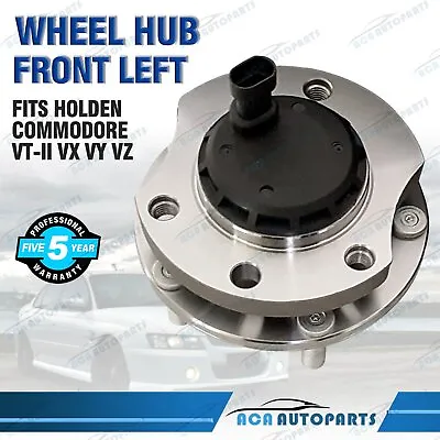 LH Front Wheel Bearing Hub For Holden Commodore VT 2 VY VX VU VZ V6 ABS Left • $59.39