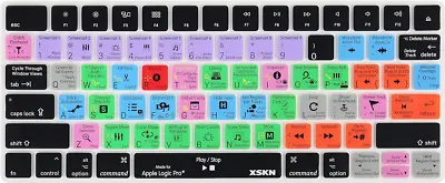 US Version Logic Shortcut Hotkeys Silicone Keyboard Skin For Macbook Pro 14  16  • $10.20