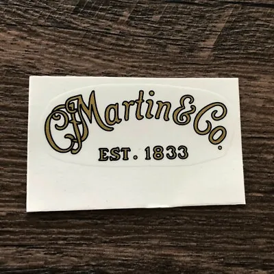 Waterslide Martin Guitar Peg Head Logo Decal • $10.80