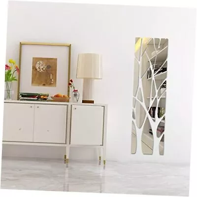 3D Big Tree Mirror Wall Sticker Acrylic Home Art Decals Removable Wallpaper  • $21.16