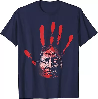 Native American Indigenous Red Hand Indian Blood Unisex T-Shirt • $19.99