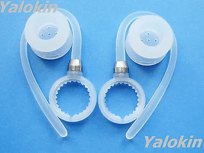2 White Earhooks And Earbuds For Motorola Elite Flip HZ720 H17 H17txt  • $14.99