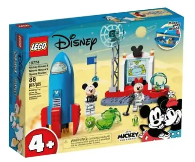 New & Sealed! LEGO Mickey Mouse & Minnie Mouse's Space Rocket 10774 + Bonus • $29.11