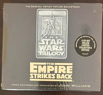 Empire Strikes Back Soundtrack  2-CD Set  Deluxe Limited Collectors Edition New! • $34.95