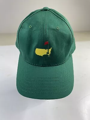 Vintage Masters Augusta National Leather Strap Back Golf Hat American Needle USA • $29.99