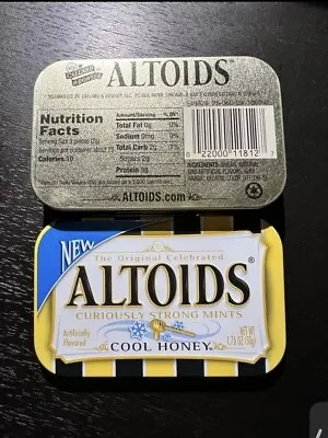 Altoids Cool Honey Empty Tin Rare Vintage • $19.99