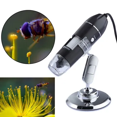 1600X USB Digital Microscope For Electronic Accessories Coin Inspection US Stock • $20.89