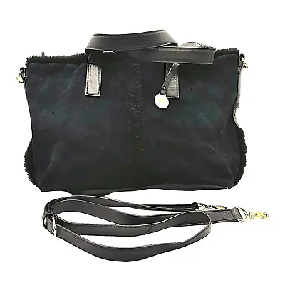 UGG Quinn Pure Wool Suede Convertible Tote Black • $74.99