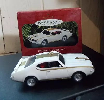 Vintage Hallmark 1997 Classic Am. Car 1969 Hurst Oldsmobile 442 7th. NOS Boxed • $14.99