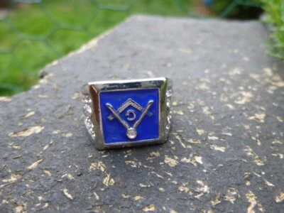 £1.99 • Buy REPRODUCTION : MASON's RING : WITH DETAILED SHOULDERS :