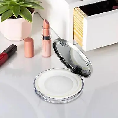 Powder Box Loose Powder Compact Container Cosmetic Make Up Holder For Travel • £6.12