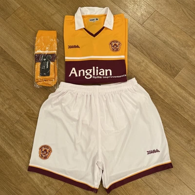 £66 • Buy Motherwell FC Full Home Kit 2006/2007, Collectors Kit , New No Tags, Size XL