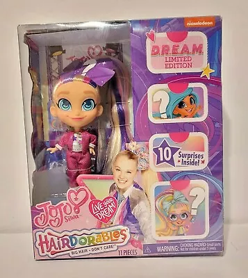JoJo Siwa Hairdorables Limited Edition 5  D.R.E.A.M. Doll 11 Pieces NEW SEALED • $27.41