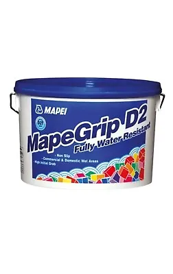 Ready Mixed Tile Adhesive Mapei Mapegrip D2 For Ceramic And Mosaic Tiles 15kg • £29.99