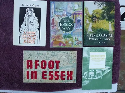 River Walks Barging Into Chelmsford The Essex Way Ghosts  A Foot In Essex Books • £15