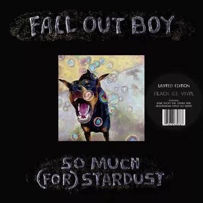 Fall Out Boy - So Much (For) Stardust - Black Ice Heartbreak Coloured Vinyl Ltd • £20