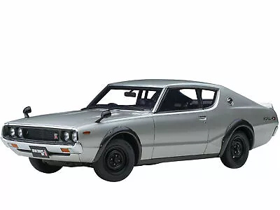 Nissan Skyline 2000gt-r (kpgc110) Rhd Silver 1/18 Model Car By Autoart 77471 • $229.99