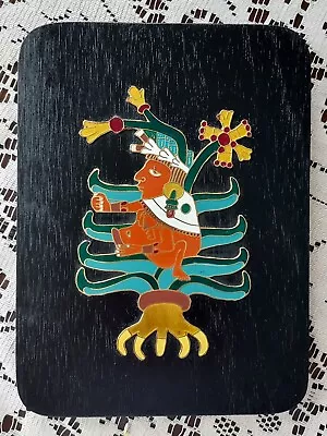 $39.90 • Buy Aztec Metal Wall Art Sculpture Mayahuel Goddess Maternal Live Mexico Wood Great 