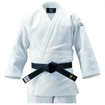 22JM6A82-01 MIZUNO Judo Gi YUSHO Jacket Only Double Weave Men's Size 3.5Y • $117.99