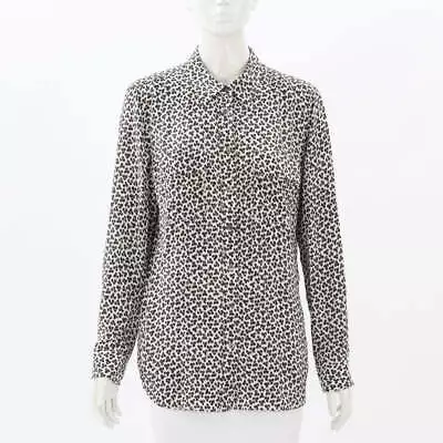 Equipment Silk Leopard Print Shirt Size Large • $149