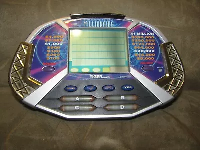 £3.42 • Buy Tiger Who Wants To Be A Millionaire Electronic Handheld Game TESTED