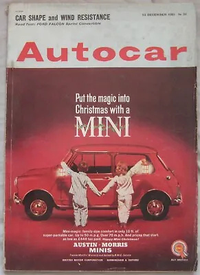 £7.99 • Buy Autocar Magazine 13/12/1963 Featuring Ford Falcon Sprint Road Test, Land Rover