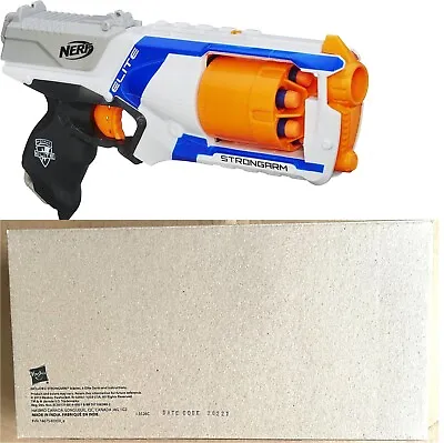 Nerf N-Strike Elite Strongarm Blaster With 6 Darts Rotating Barrel Ages 8+ Toy • $59.40