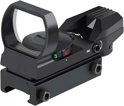 Tactical Holographic Reflex Red Green Dot Sight 4 Type Reticle For 20mm Rails • $16.65