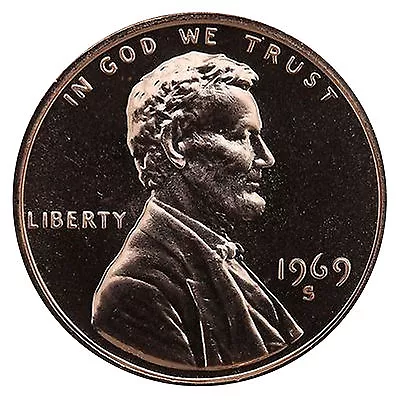 1969-S Lincoln Memorial Cent Penny Gem Proof US Mint Coin Uncirculated UNC • $9.49