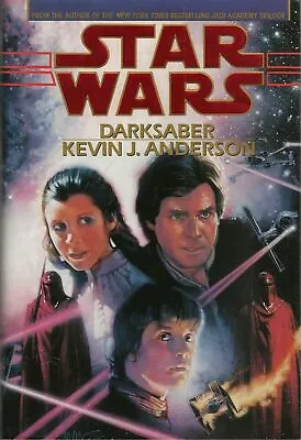 1st Ed Star Wars: Darksaber ByKevin J. Anderson Hardcover • $24.89