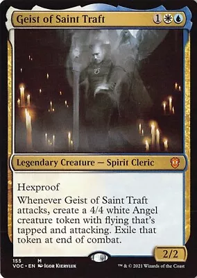 Commander: Innistrad - Crimson Vow | Geist Of Saint Traft #155 • $1.50