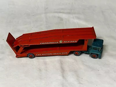 1960s Lesney Matchbox King Size K-8 Guy Warrior Car Transporter & Tractor Truck • $25