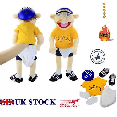 58cm Jeffy Hats Hand Puppet Jeffy Plush Cosplay Toy Game Stuffed Doll Kids Gifts • £16.40