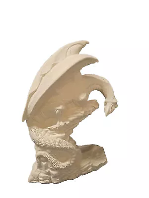 Dragon Lookout 8  Ceramic Bisque Ready To Paint • $31.04