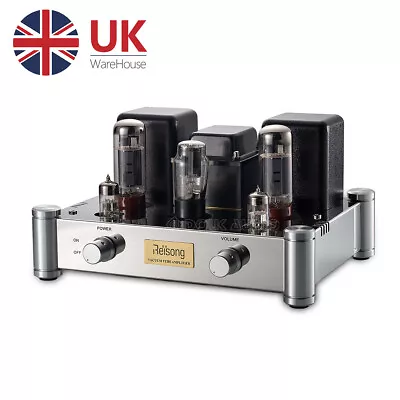 HiFi EL34 Valve Tube Amplifier Single-ended Stereo Audio Class A Power Amp 24W • £429.99