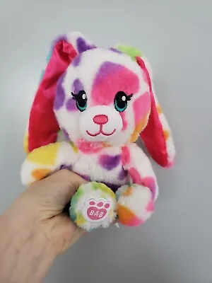 £11 • Buy Build A Bear Confetti Multicolour Heart Bunny Rabbit Soft Plush Toy Smallfry