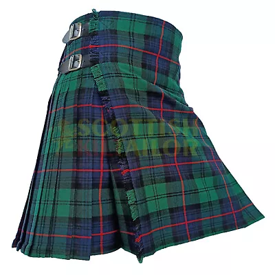 Scottish Handmade Traditional Armstrong Modern Tartan Kilt & Custom Size Kilts • $60