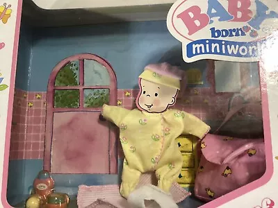  Baby Born Miniworld ZAPF CREATION Accessories - Diaper Bag - Outfit NIB No Doll • $12.99