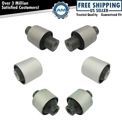 Front Lower Transverse Compression Control Arm Bushing Kit Set 6pc For 350Z G35 • $42.99