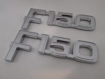 1980-1986 Ford F-150 F150 Side Fender Emblem Badge Oem **pair** • $41.99