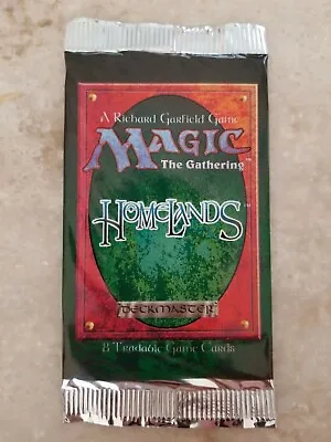 1 X Homelands Booster Pack SEALED Magic The Gathering MTG Brand New Vintage Rare • $23.70