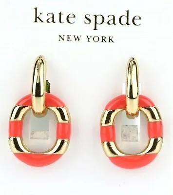 Kate Spade New York 130985 Gold Pink Mood Moment Drop Earrings • $35.70