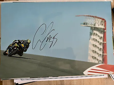 Cal Crutchlow Hand Signed Photo 12x18  Large Autograph A • £39.99