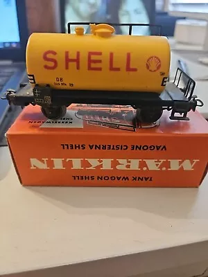 Vintage Marklin Shell Oil Tanker Wagon With Box #4502 • $10