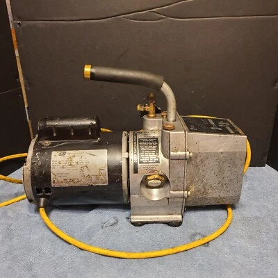 $156.30 • Buy JB Industries Fast Vac Deep Vacuum Pump DV-85 3 CFM 2 Stage 1/3 HP ● Works 