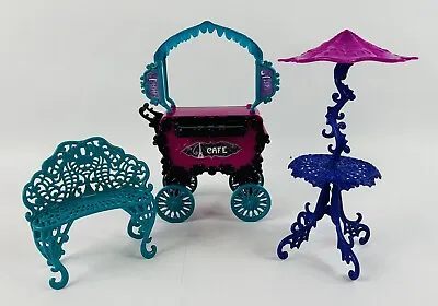 Monster High Doll Cafe Cart Scaris City Of Frights Doll Furniture Playset - 2012 • $15.46